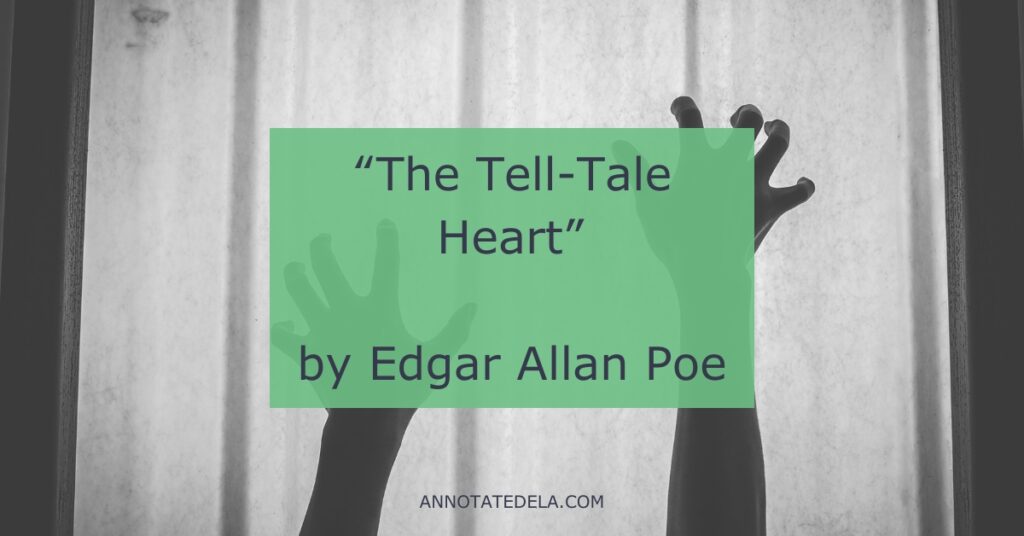Spooky stories for literary analysis and The Tell-Tale Heart
