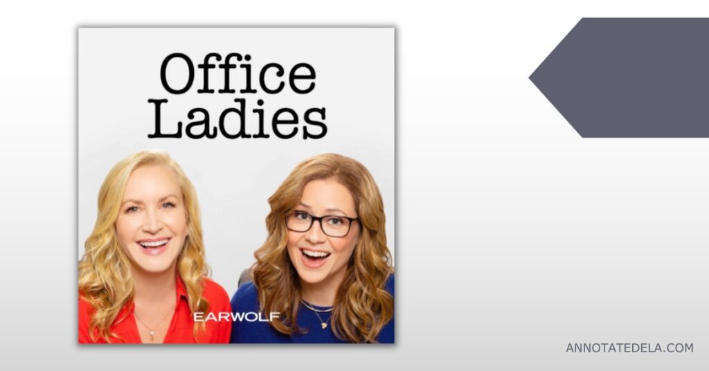 Image of podcast cover for The Office Ladies podcasts
