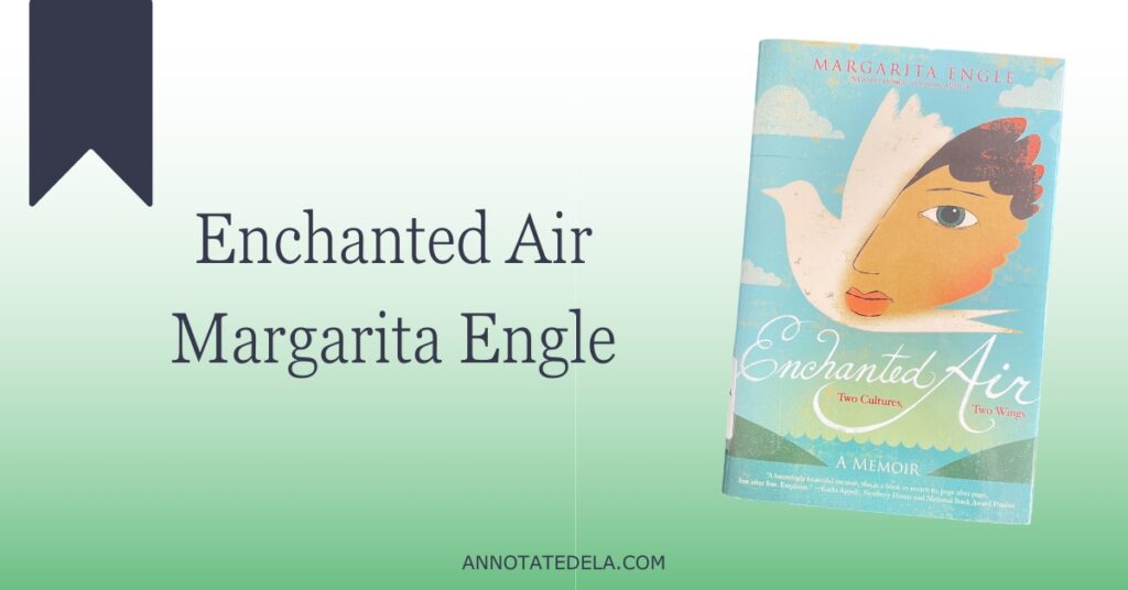 Picture of cover of book Enchanted Air by Margarita Engle for novels in verse.